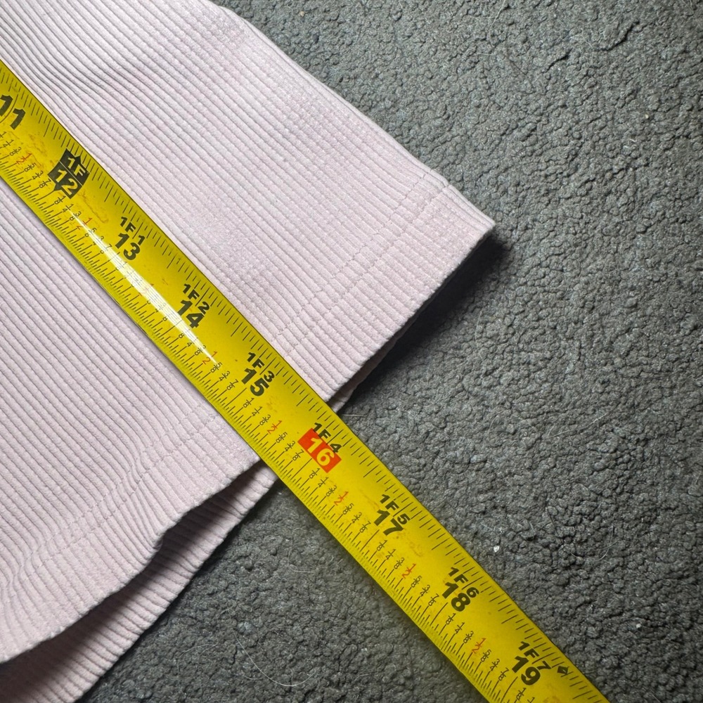Free People Movement Happiness Runs Tank Top Pink Terracotta Ribbed Racerback - Picture 6 of 6